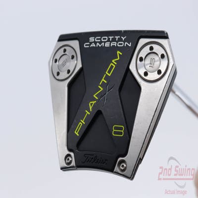 Titleist Scotty Cameron Phantom X 8 Putter Steel Right Handed 34.0in