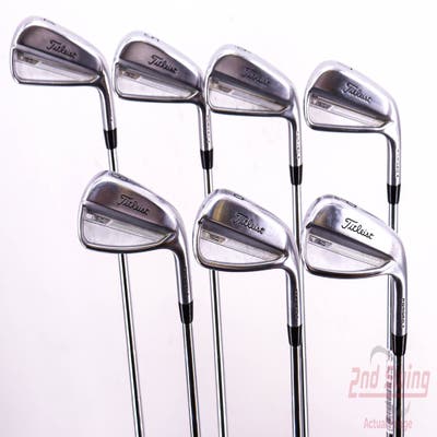 Titleist 2023 T150 Iron Set 4-PW Dynamic Gold Tour Issue X100 Steel X-Stiff Right Handed 38.0in