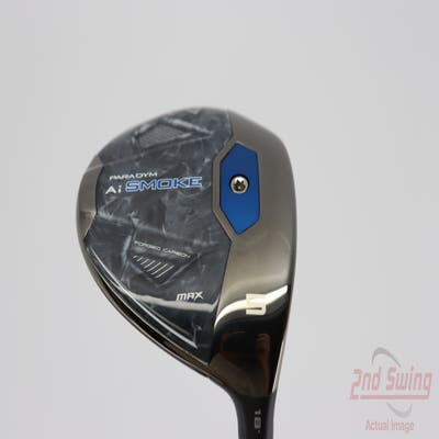 Mint Callaway Paradym Ai Smoke Max Fairway Wood 5 Wood 5W 18° MCA Tensei AV-XLINK Blue 60 Graphite Regular Right Handed 42.75in