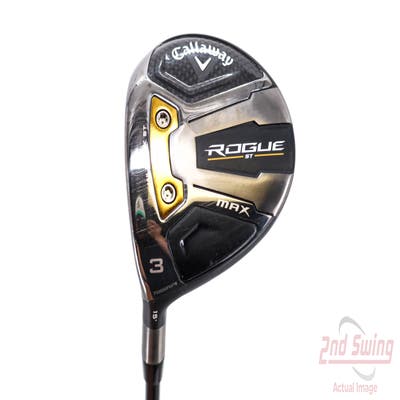 Callaway Rogue ST Max Fairway Wood 3 Wood 3W 15° Mitsubishi Tensei AV Blue 75 Graphite Stiff Left Handed 43.5in