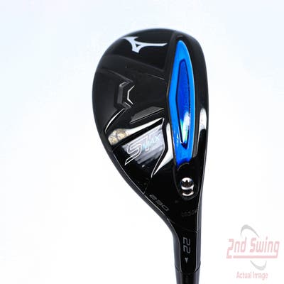 Mint Mizuno ST-MAX 230 Hybrid 4 Hybrid 22° UST Mamiya LIN-Q Blue 75 Graphite Regular Right Handed 40.0in