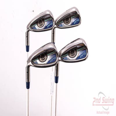 Ping G LE Iron Set 7-PW ULT 230 Ultra Lite Graphite Ladies Left Handed Black Dot 36.75in