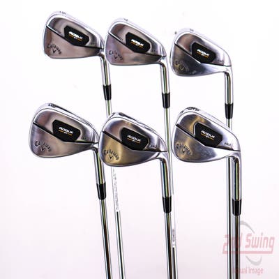 Mint Callaway Rogue ST Pro Iron Set 6-PW AW Project X LZ 105 5.5 Steel Regular Right Handed 37.5in