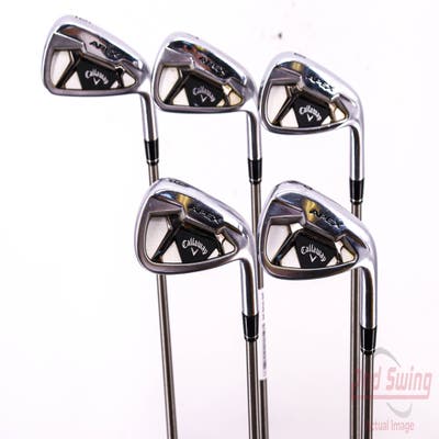 Callaway Apex 21 Iron Set 6-PW Aerotech SteelFiber fc80 Graphite Regular Right Handed 37.5in