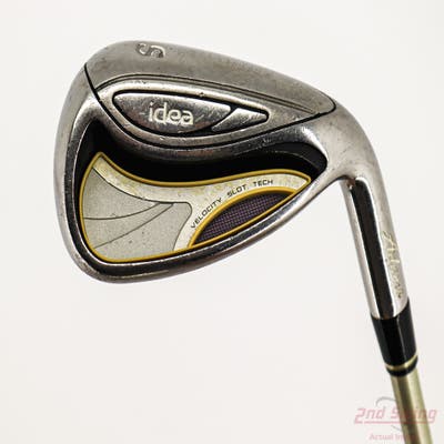 Adams 2014 Idea Womens Wedge Sand SW 56° Stock Graphite Shaft Graphite Ladies Right Handed 35.0in