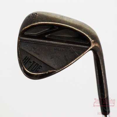 TaylorMade Milled Grind HI-TOE 3 Copper Wedge Lob LW 58° 10 Deg Bounce FST KBS $-Taper 120 Steel Stiff Right Handed 36.75in