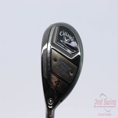 Callaway Great Big Bertha 23 Hybrid 4 Hybrid 20° UST Helium Nanocore IP 60 Graphite Senior Left Handed 40.25in