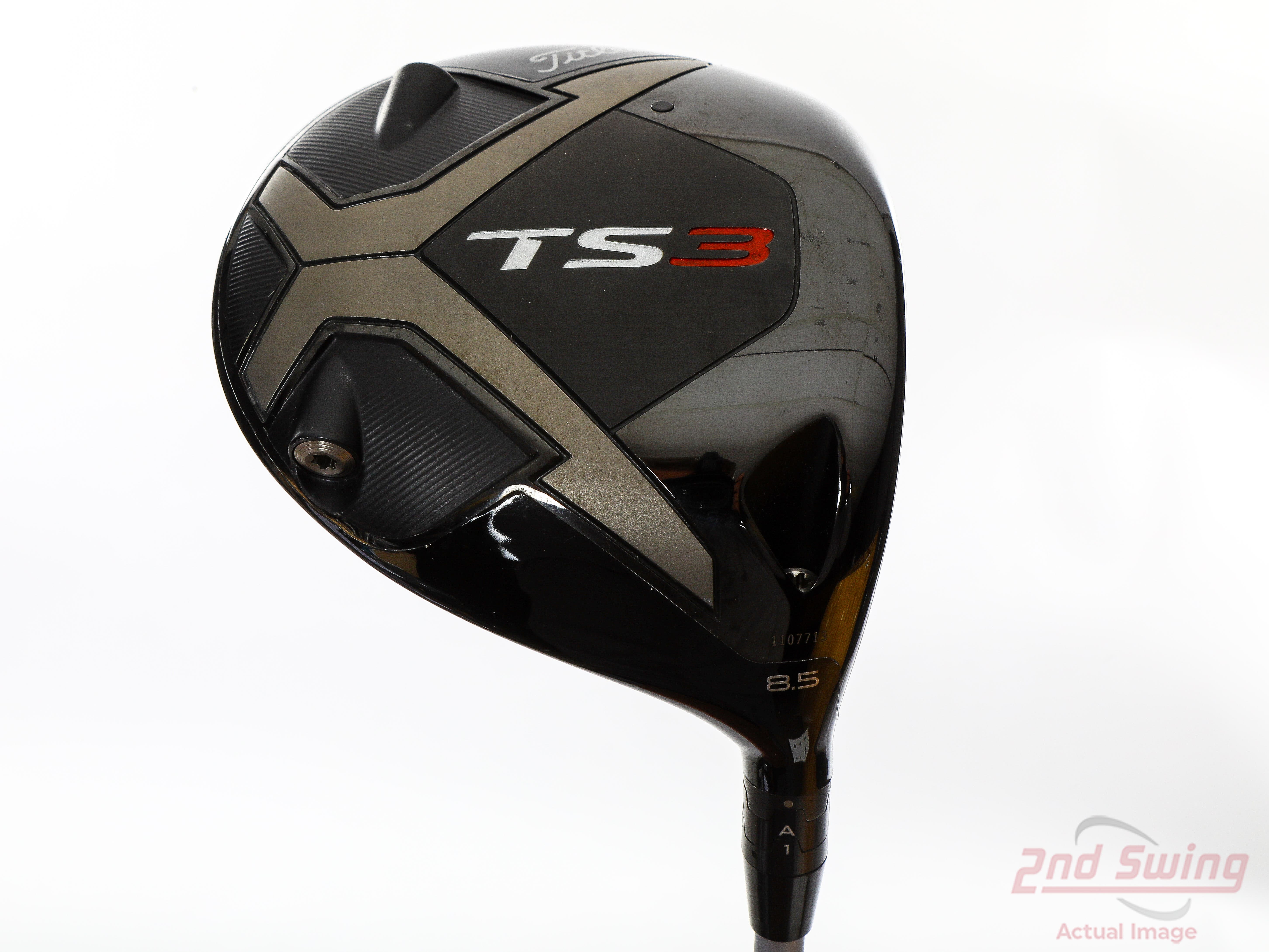 Titleist TS3 driver, stiff, with selling head cover.