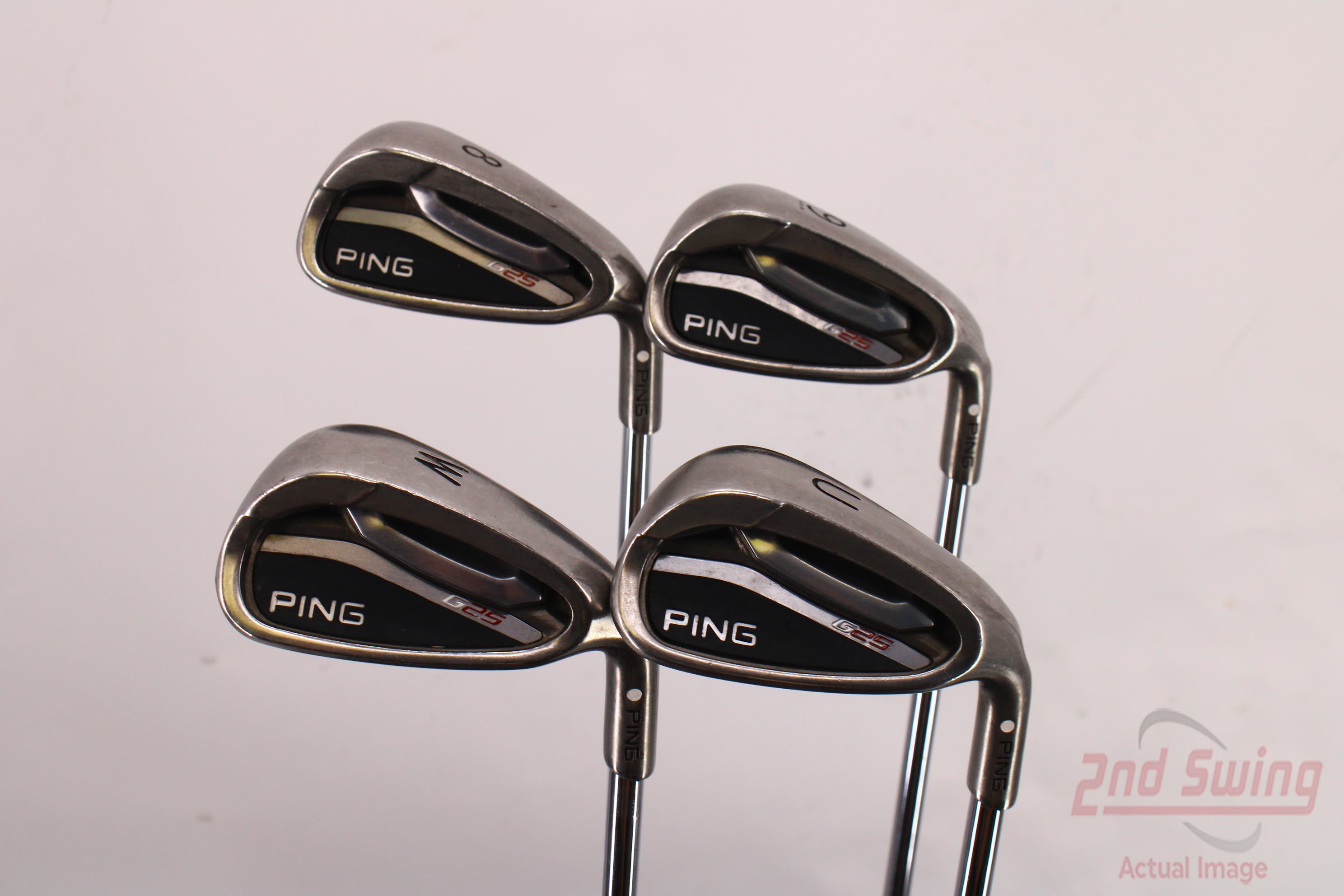 Ping G25 Iron Set 8-PW GW Ping CFS Steel Regular Right Handed