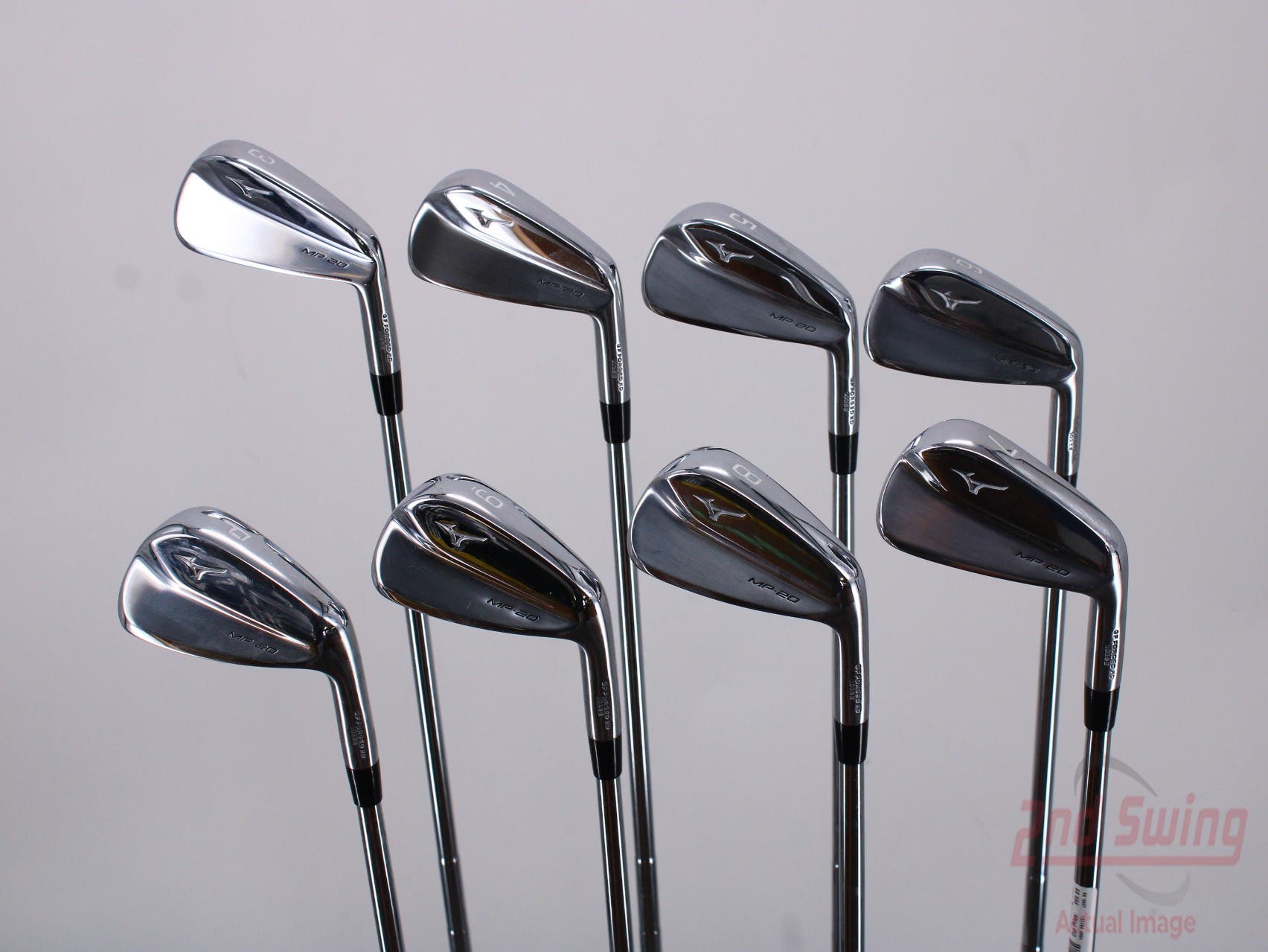 Mizuno MP-20 Iron Set 3-PW True Temper Dynamic Gold S300 Steel Stiff ...