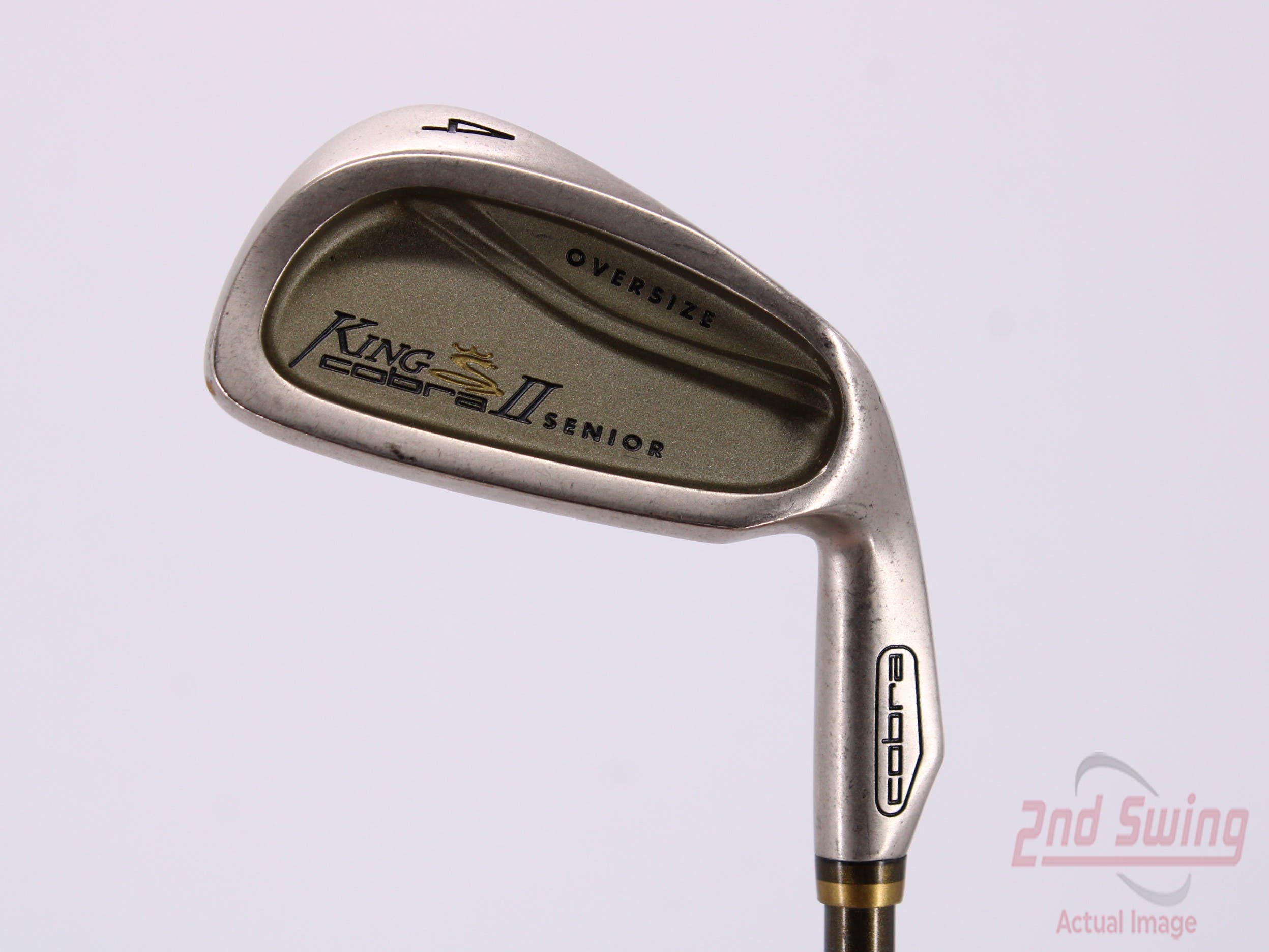 Cobra King Cobra 2 Senior Single Iron 4 Iron Quad System Graphite ...