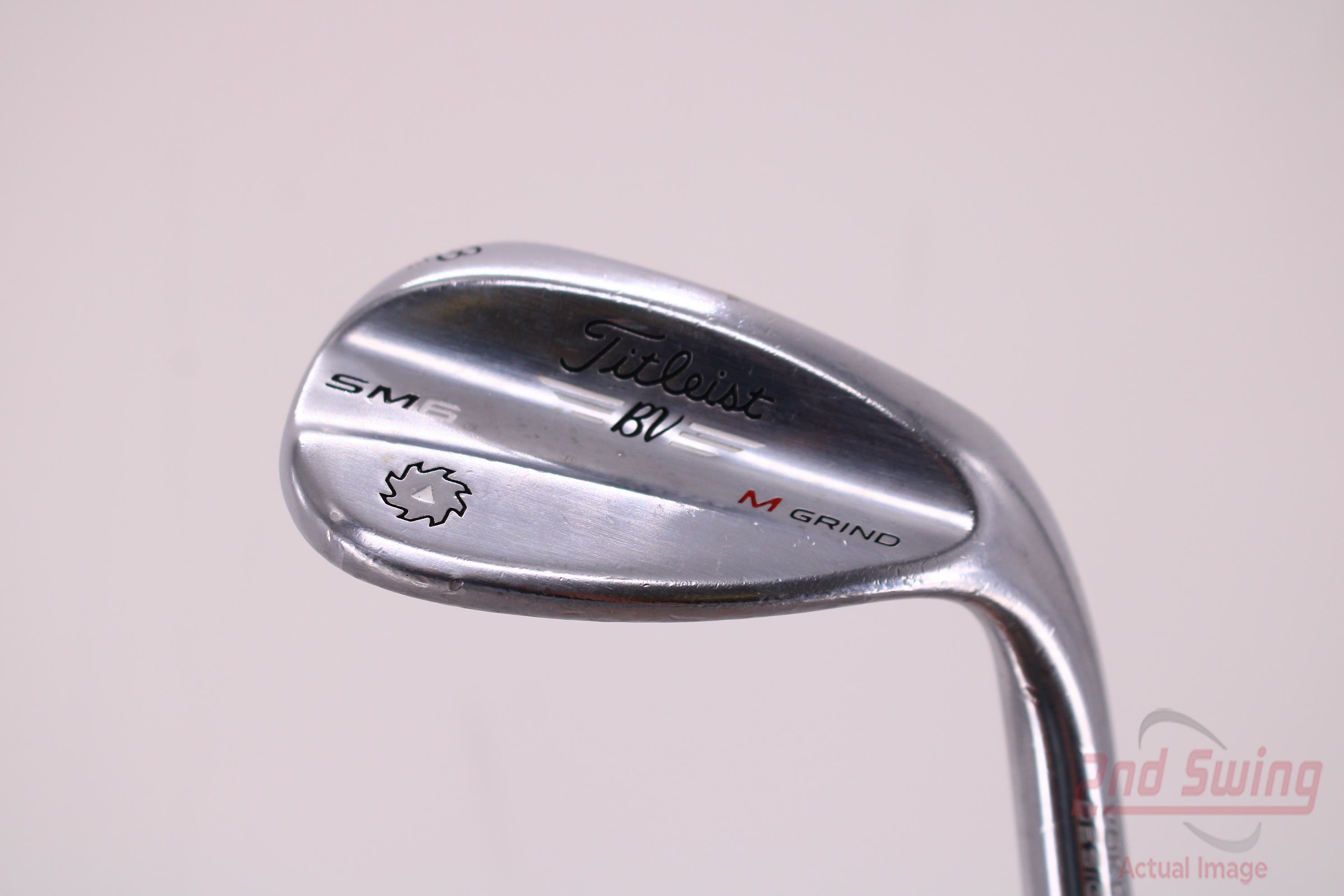 Titleist Vokey SM6 Tour Chrome Wedge Lob LW 58° 8 Deg Bounce M Grind SM6 BV  Steel Wedge Flex Right Handed 35.0in