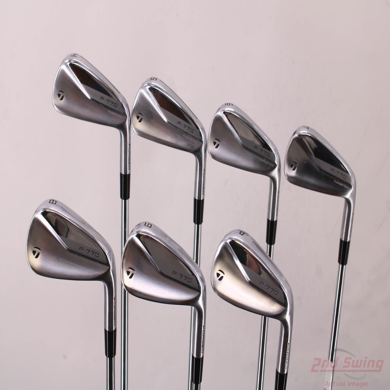 TaylorMade 2020 P770 Iron Set 4-PW Project X LZ 6.5 Steel X-Stiff Right ...