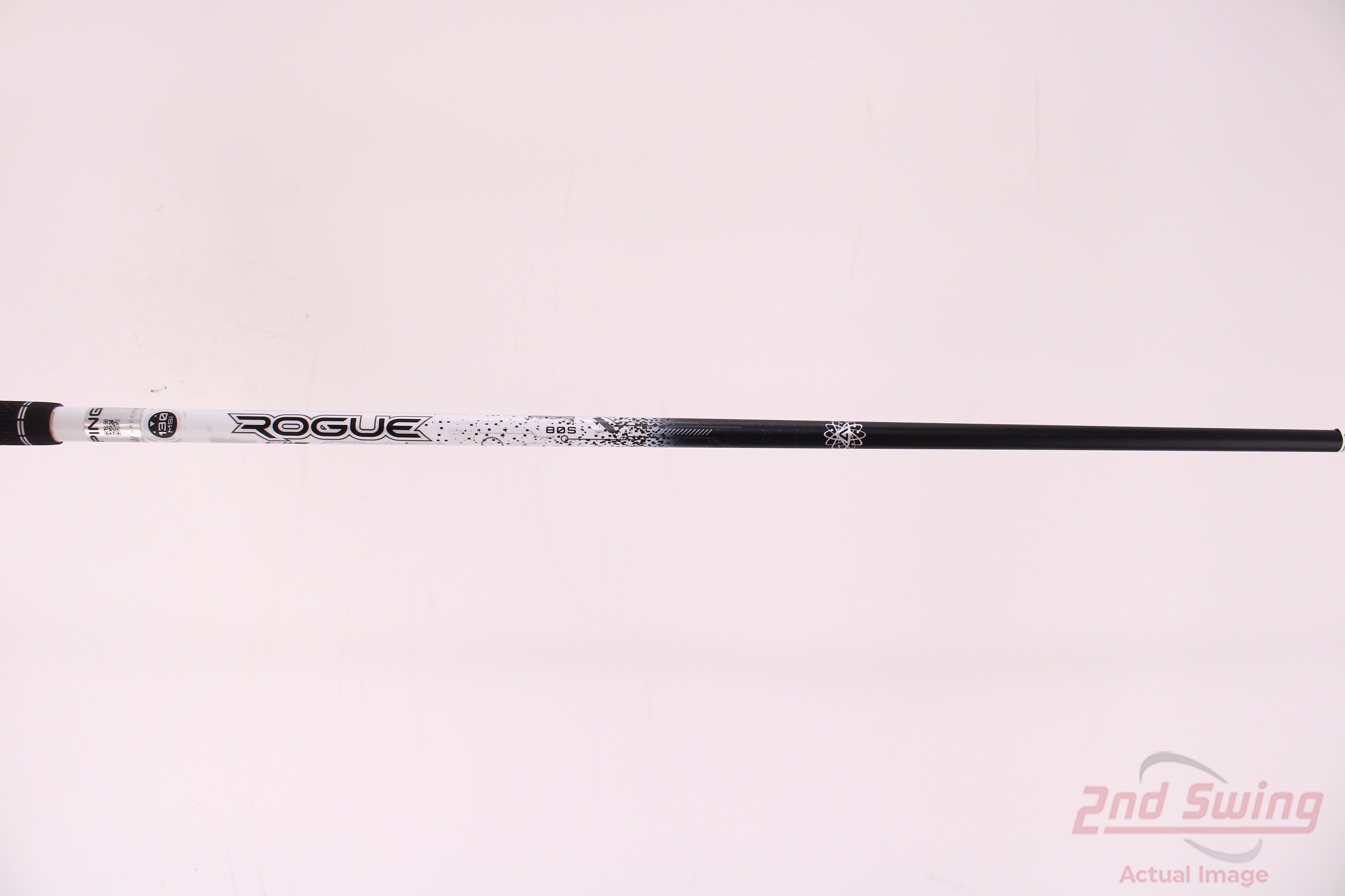 Used W/ Ping Adapter Aldila Rogue White 130 MSI 80g Fairway Shaft Stiff  42.25in