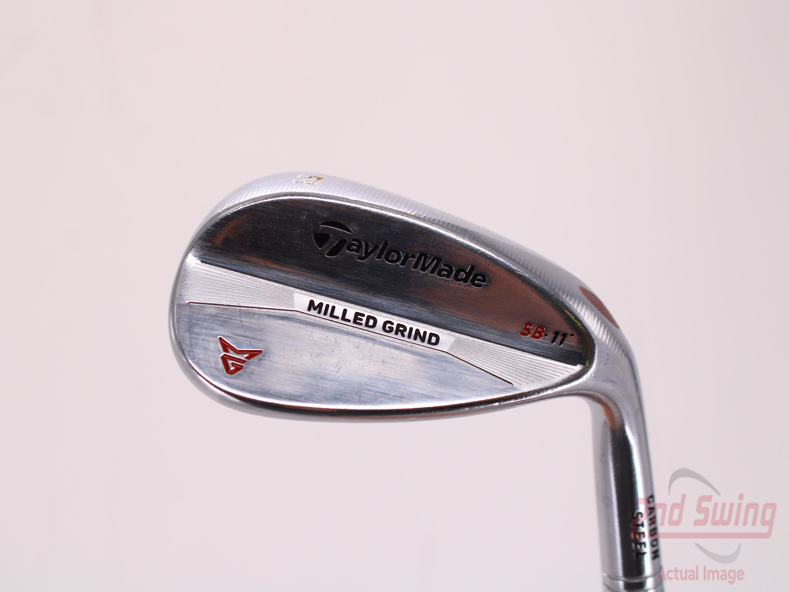 TaylorMade Milled Grind 2 Chrome Wedge Lob LW 58° 11 Deg Bounce Nippon NS  Pro 950GH Steel Regular Right Handed 34.0in