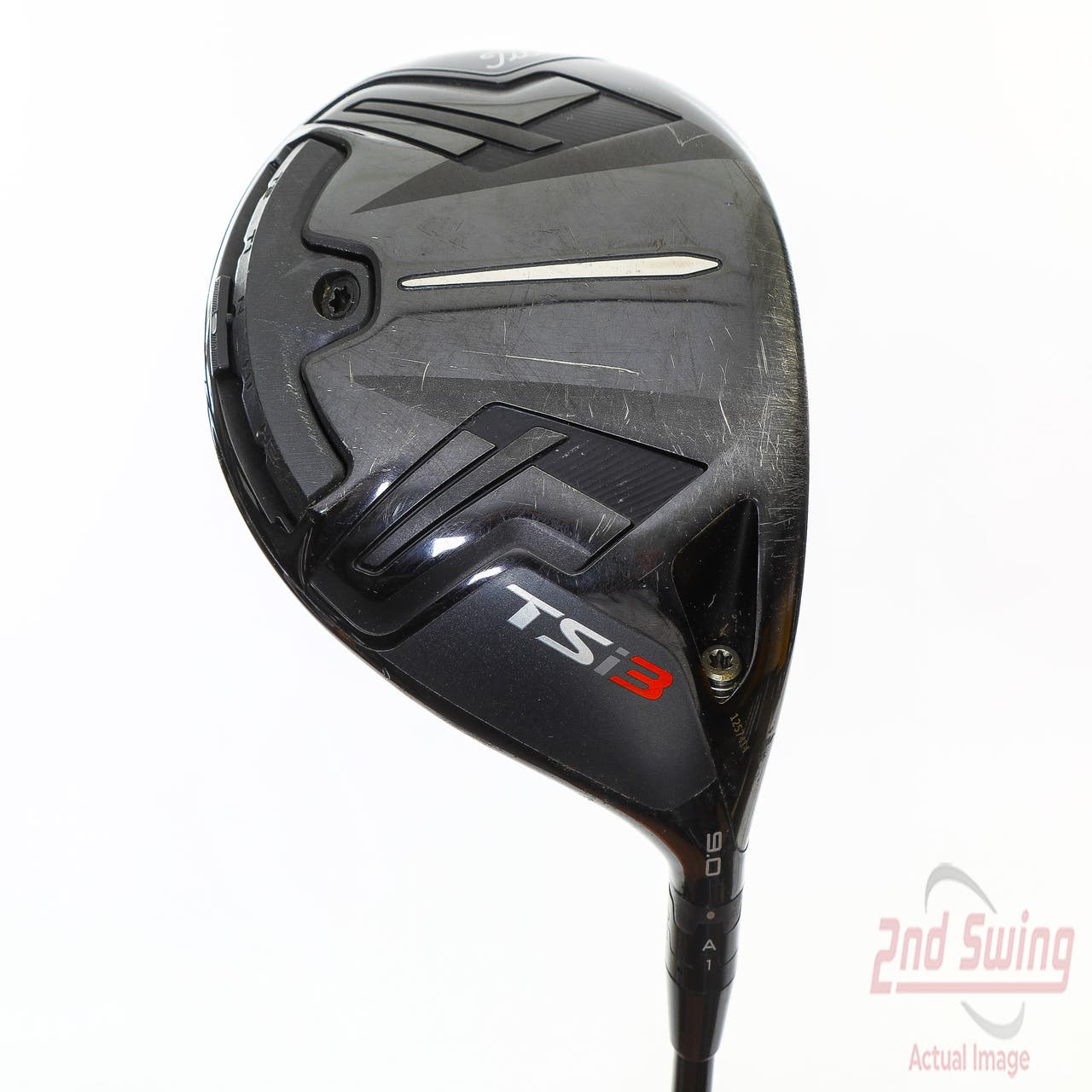Used Titleist 917D Driver Black / White / Red Headcover Golf Accessory at