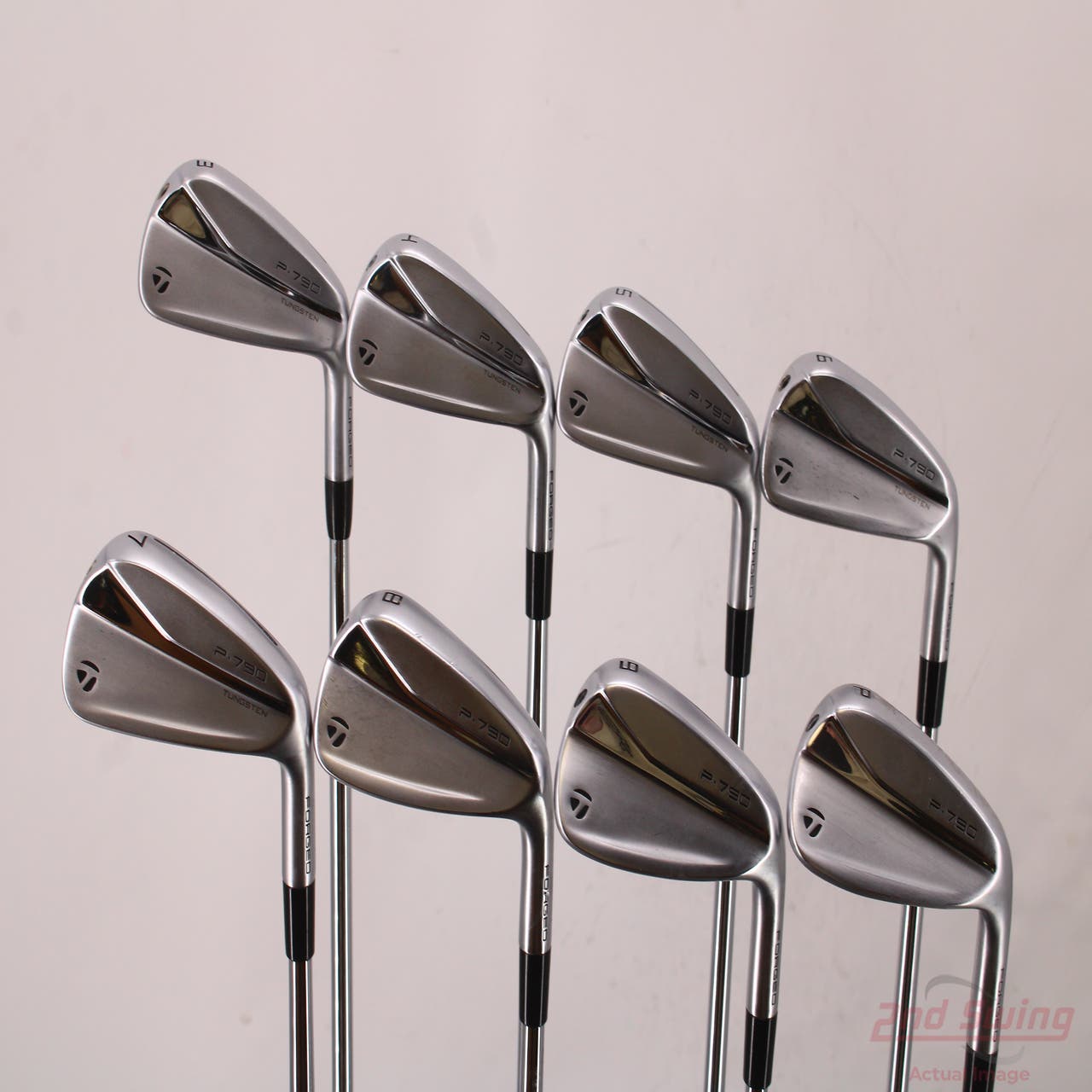 TaylorMade 2021 P790 Iron Set 3-PW TT Dynamic Gold 105 VSS Steel Stiff ...