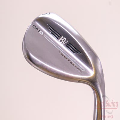 Mint Titleist Vokey SM9 Tour Chrome Wedge Lob LW 62° 8 Deg Bounce M Grind True Temper Dynamic Gold Steel Wedge Flex Right Handed +1/2" Length 2 Deg Upright