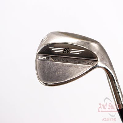 Titleist Vokey SM8 Brushed Steel Wedge Lob LW 60° 8 Deg Bounce M Grind Titleist Vokey BV Steel Wedge Flex Right Handed 35.25in