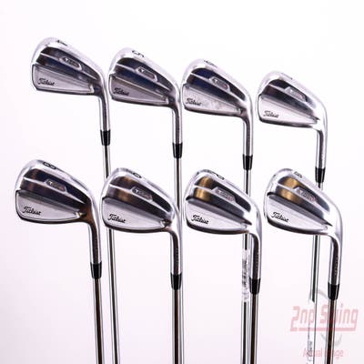 Titleist 2021 T100S Iron Set 4-PW GW True Temper AMT White S300 Steel Stiff Right Handed 38.0in