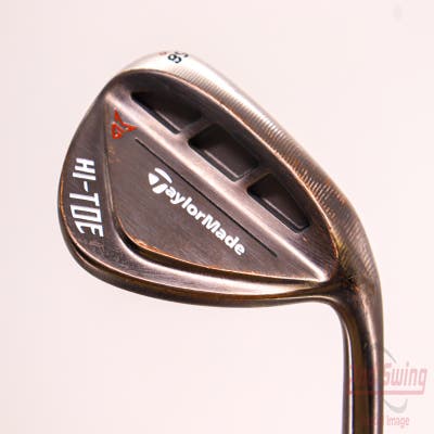 Mint TaylorMade HI-TOE RAW Wedge Lob LW 58° 10 Deg Bounce FST KBS Hi-Rev 2.0 115 Steel Wedge Flex Right Handed 34.75in