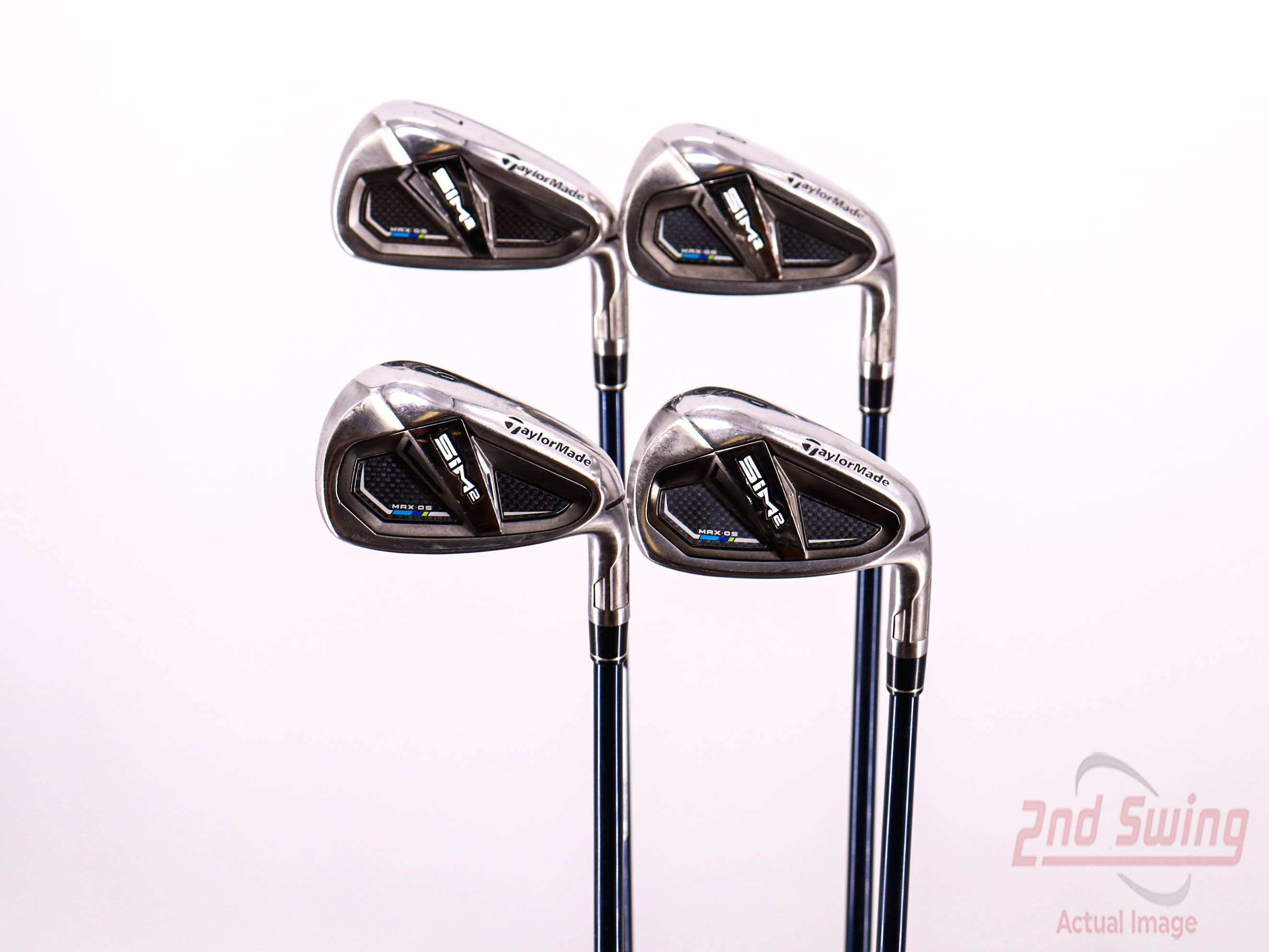 TaylorMade SIM2 MAX OS Iron Set (D-82332949624) 2nd Swing Golf