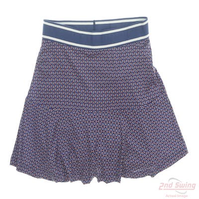 New Womens Peter Millar Golf Skort Large L Multi MSRP $99