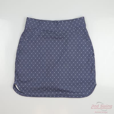 New Womens Peter Millar Golf Skort Medium M Blue MSRP $110