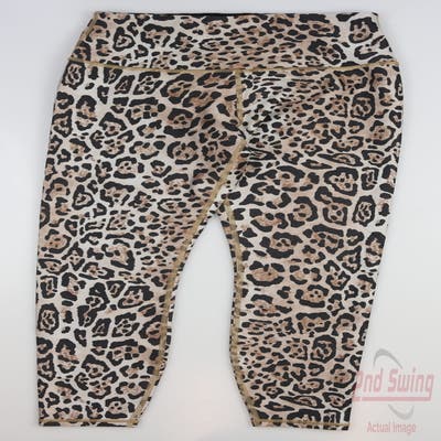 New Womens Greyson Tache Leopard Luna  Leggings Small S Multi MSRP $128