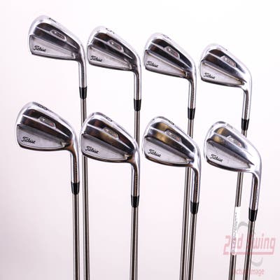 Titleist 2021 T100S Iron Set 4-PW AW Aerotech SteelFiber i95 Graphite Stiff Right Handed 38.0in