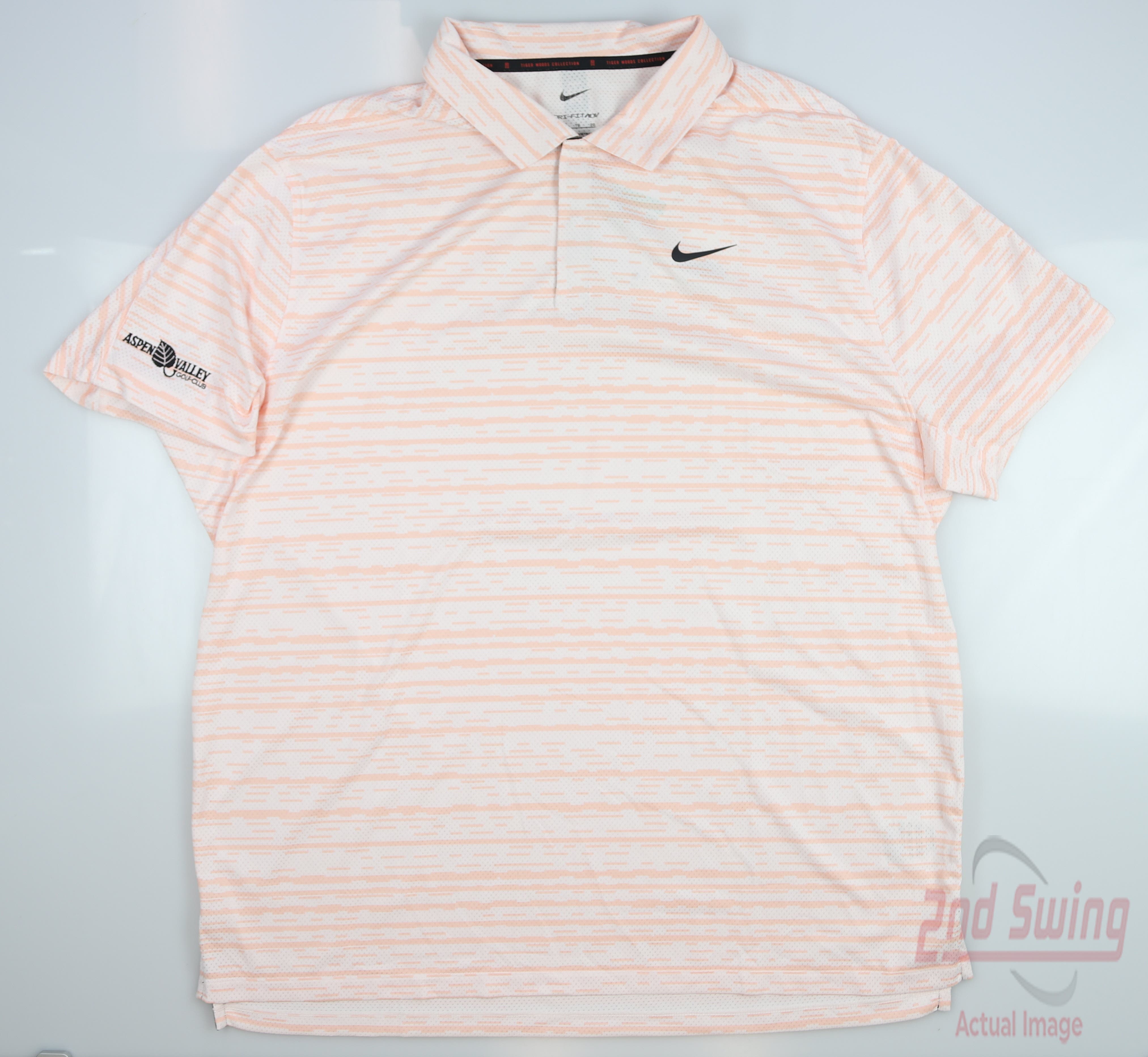 Nike Men's Shirt - Orange - XL