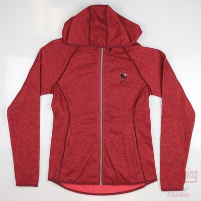 New W/ Logo Womens Cutter & Buck Jacket X-Small XS Red MSRP $140