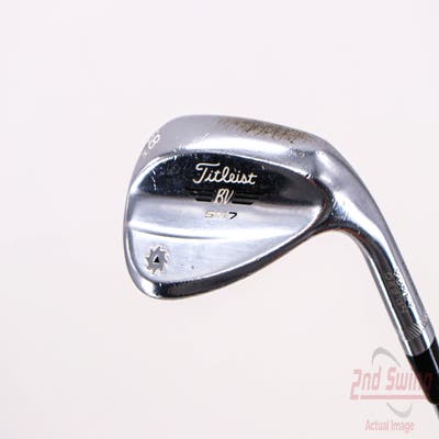 Titleist Vokey SM7 Tour Chrome Wedge Lob LW 58° 8 Deg Bounce M Grind SM7 BV Steel Wedge Flex Right Handed 35.25in