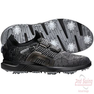 New Footjoy 2022 Hyperflex BOA Extra Wide Black/Charcoal/Silver 7.5 Mens Golf Shoe