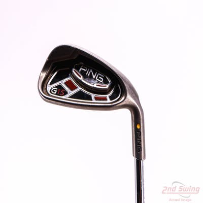 Ping G15 Single Iron 9 Iron Ping CFS Steel Regular Right Handed Yellow Dot 36.25in