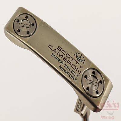 Mint Titleist Scotty Cameron Super Select Newport Putter Steel Right Handed 35.0in