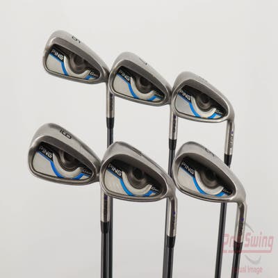 Ping Gmax Iron Set 6-PW SW Ping TFC 80i Graphite Senior Right Handed Purple dot 37.5in