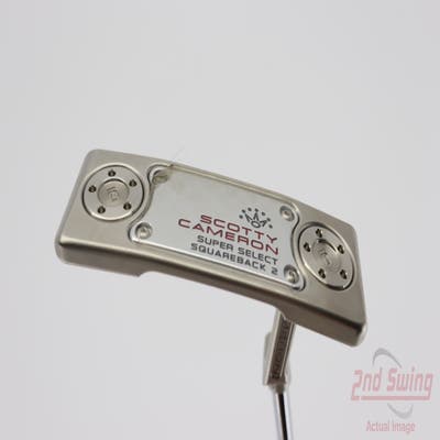 Mint Titleist Scotty Cameron Super Select Squareback 2 Putter Steel Right Handed 35.0in