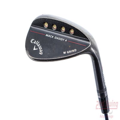 Callaway Mack Daddy 4 Black Wedge Sand SW 56° 12 Deg Bounce W Grind FST KBS Tour-V Wedge Steel Regular Right Handed 35.0in