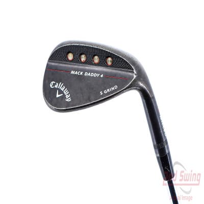 Callaway Mack Daddy 4 Black Wedge Gap GW 50° 10 Deg Bounce S Grind FST KBS Tour-V Steel Regular Right Handed 35.25in