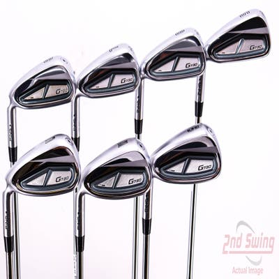 Ping G730 Iron Set 5-PW GW Dynamic Gold Mid 100 Steel Regular Left Handed Black Dot 38.5in