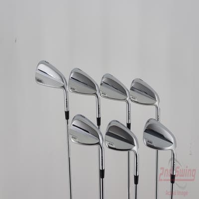 Ping i530 Iron Set 5-PW GW Dynamic Gold Mid 100 Steel Regular Right Handed Black Dot 38.25in