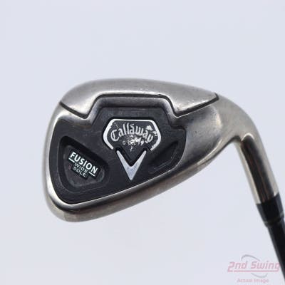 Callaway Fusion Wide Sole Single Iron Pitching Wedge PW Callaway Fusion Wide Sole Grap Graphite Senior Right Handed 35.5in