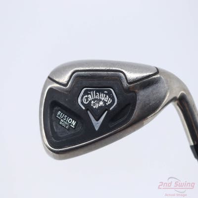 Callaway Fusion Wide Sole Single Iron 9 Iron Callaway Fusion Wide Sole Grap Graphite Senior Right Handed 36.5in