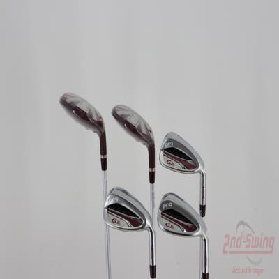 Ping G LE 2 Iron Set 4H 6H 8i PW SW ULT 240 Lite Graphite Ladies Right Handed Black Dot 36.0in