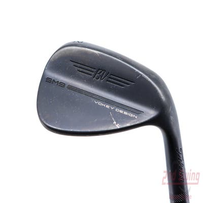 Mint Titleist Vokey SM9 Jet Black Wedge Gap GW 52° 8 Deg Bounce F Grind Titleist Vokey BV Steel Wedge Flex Right Handed 35.5in