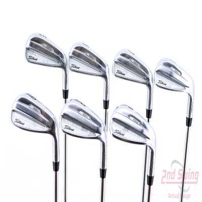 Titleist 2021 T100S Iron Set 5-PW AW True Temper AMT Red S300 Steel Stiff Right Handed 38.25in