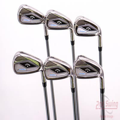 Callaway Paradym Ai Smoke HL Iron Set 5-PW PX HZRDUS Silver Gen4 65 Graphite Regular Right Handed 39.0in