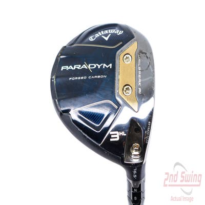 Callaway Paradym Fairway Wood 3 Wood HL 16.5° PX HZRDUS Silver Gen4 60 Graphite Regular Right Handed 43.0in