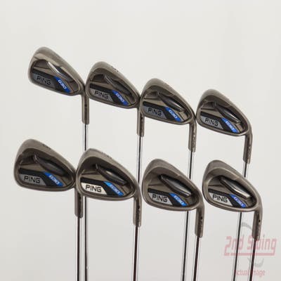 Ping G30 Iron Set 4-PW GW Ping CFS Distance Steel Stiff Right Handed Black Dot 38.75in